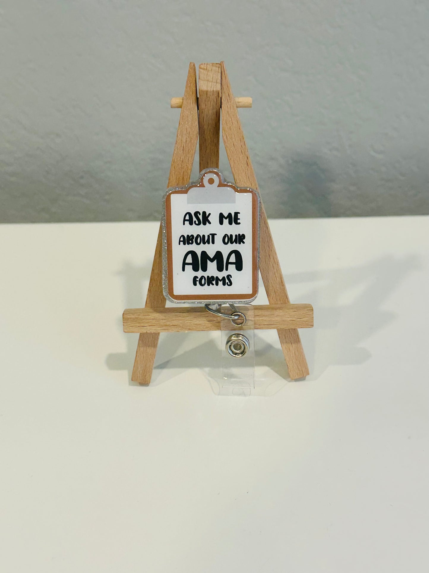 AMA Forms Badge Reel
