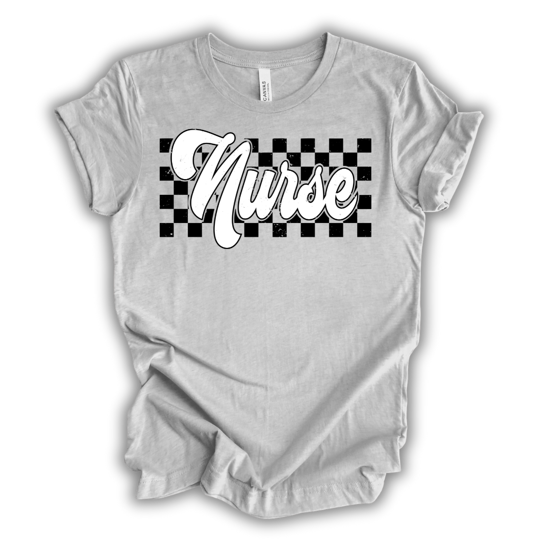 Distressed Checkered Nurse