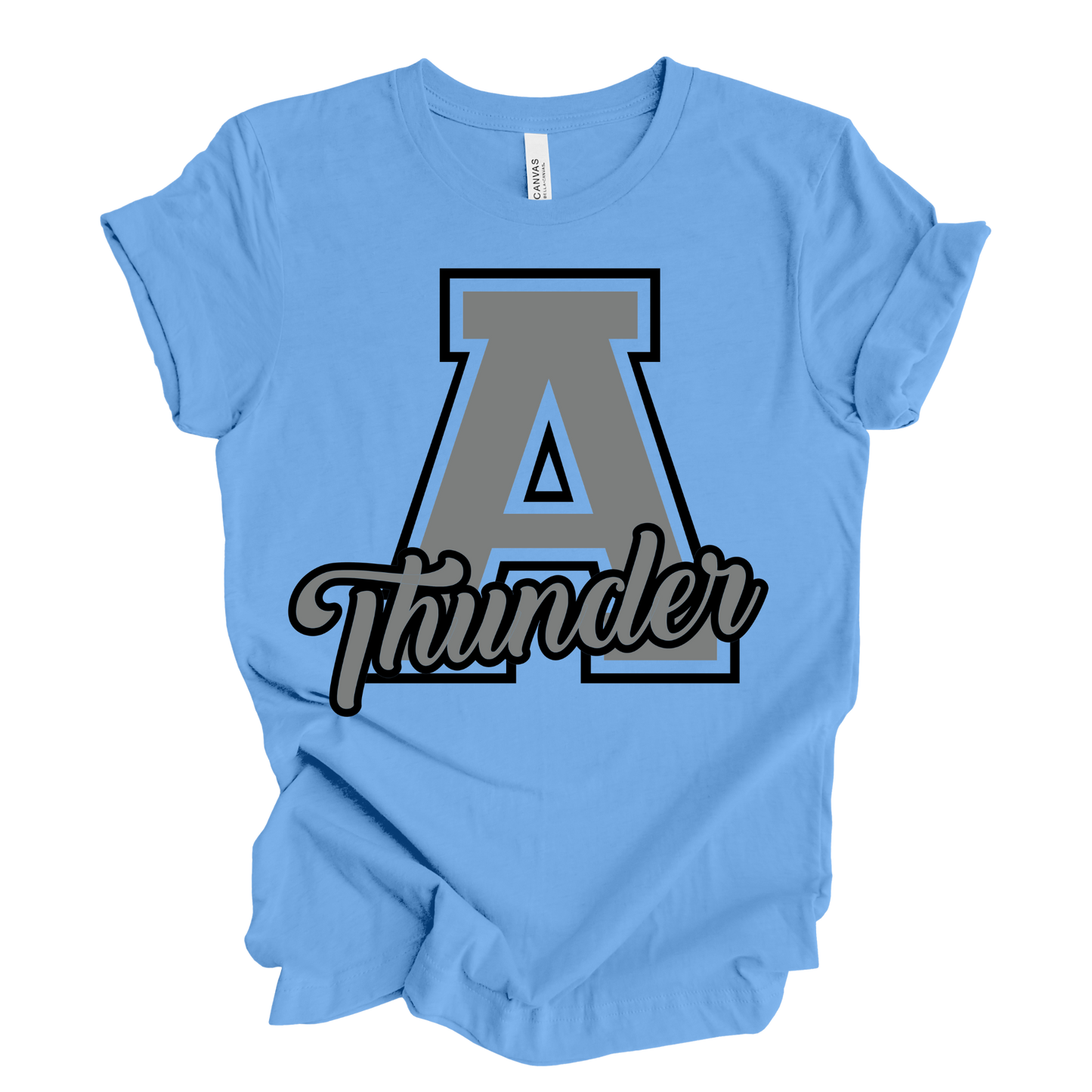 "A" Thunder Fan Shirt (GLITTER)