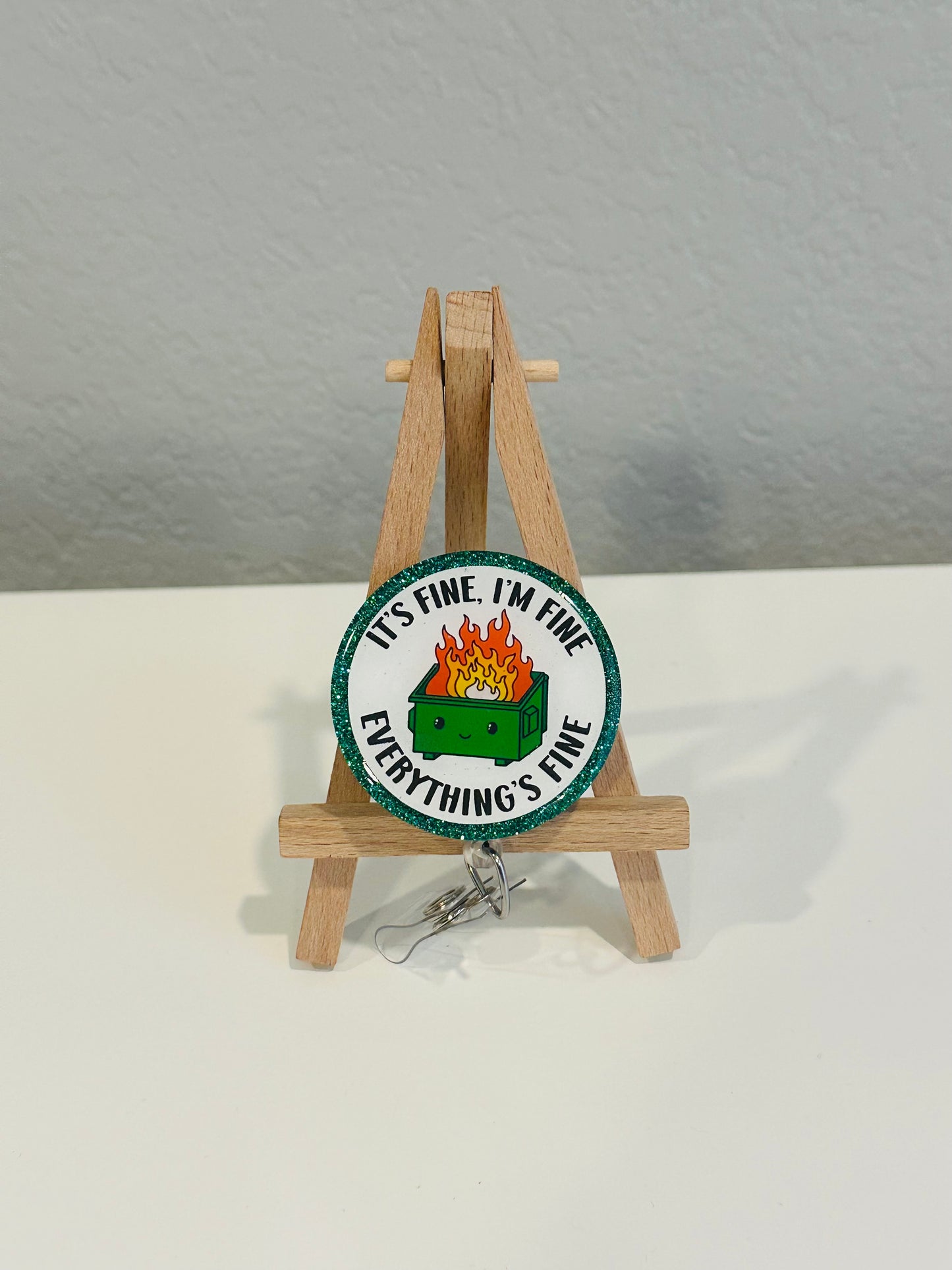 Dumpster Fire Badge Reel