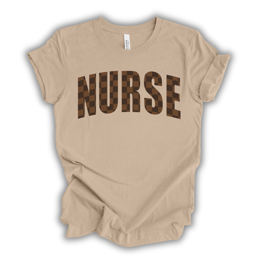 Brown Checkered Nurse