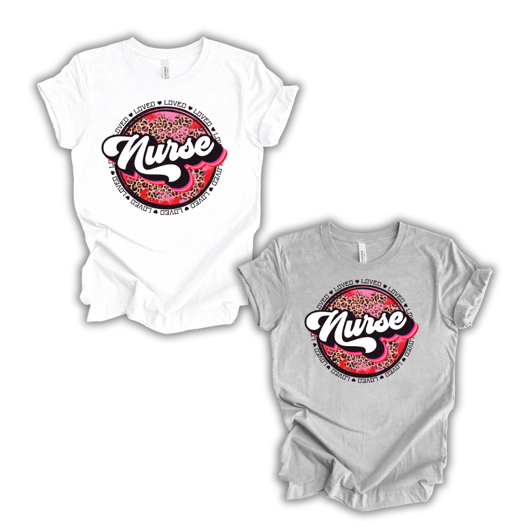 Circle Love Nurse T-Shirt