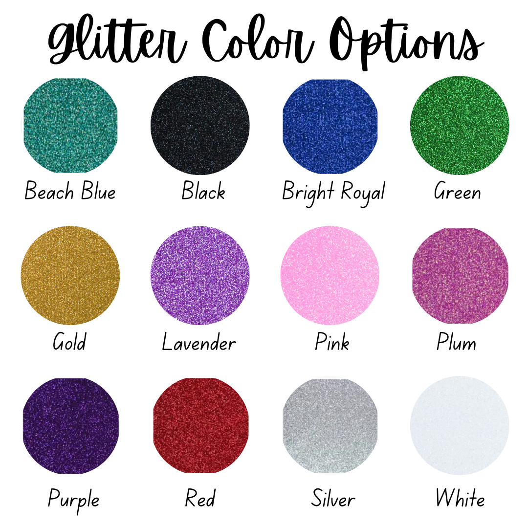 Nurse Double Applique Glitter Embroidered Crewneck