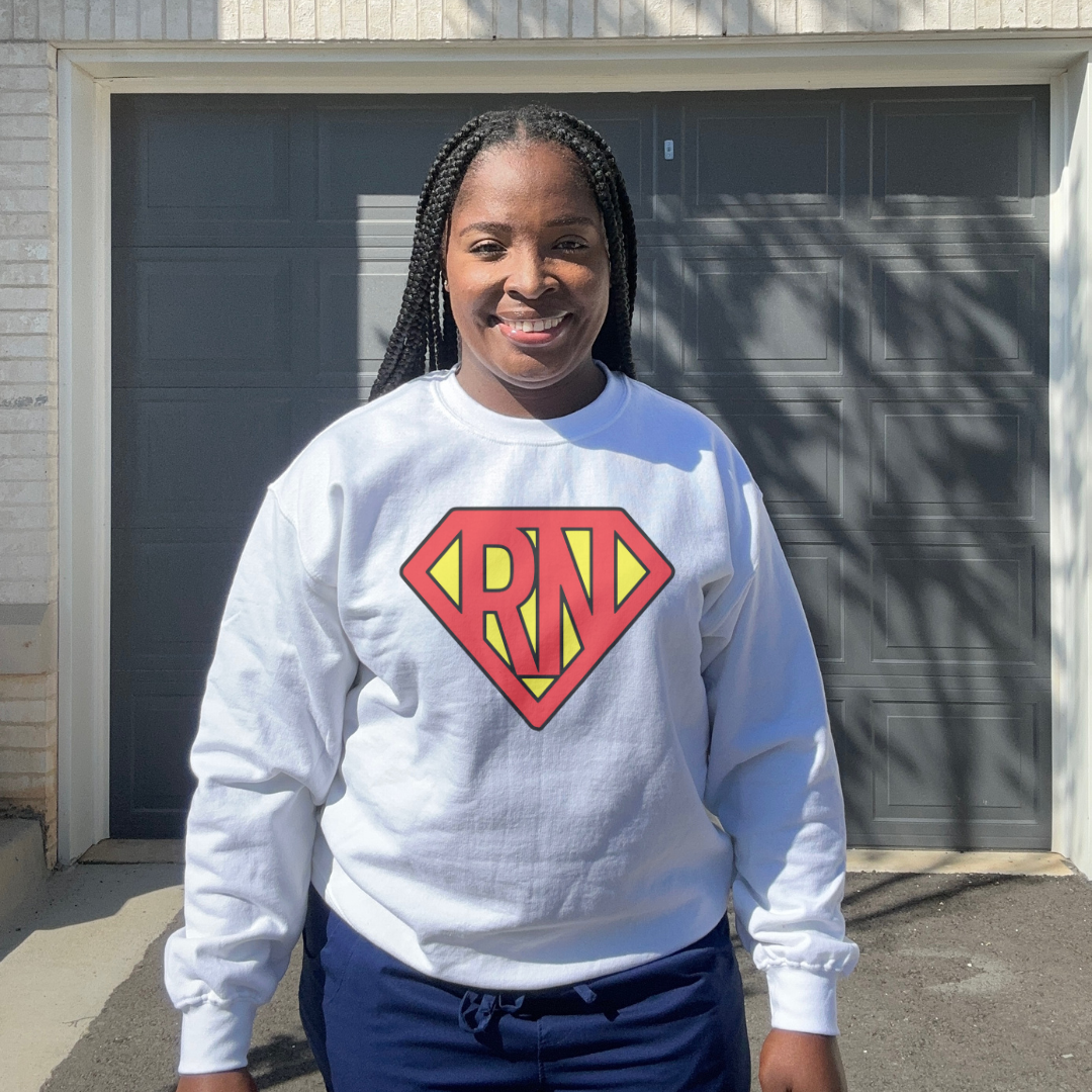 RN Superhero Crewneck