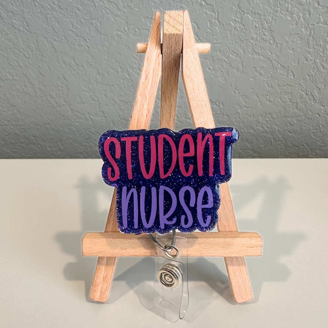 Student Nurse Badge Reel – The Southern Nurse Craft Studio