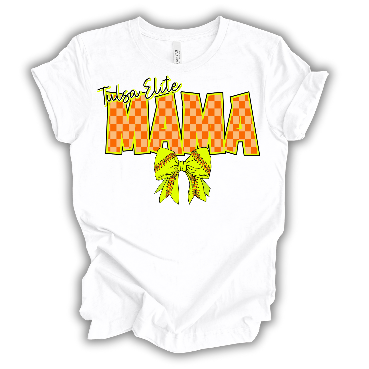 Tulsa Elite Fan Coquette Softball Bow