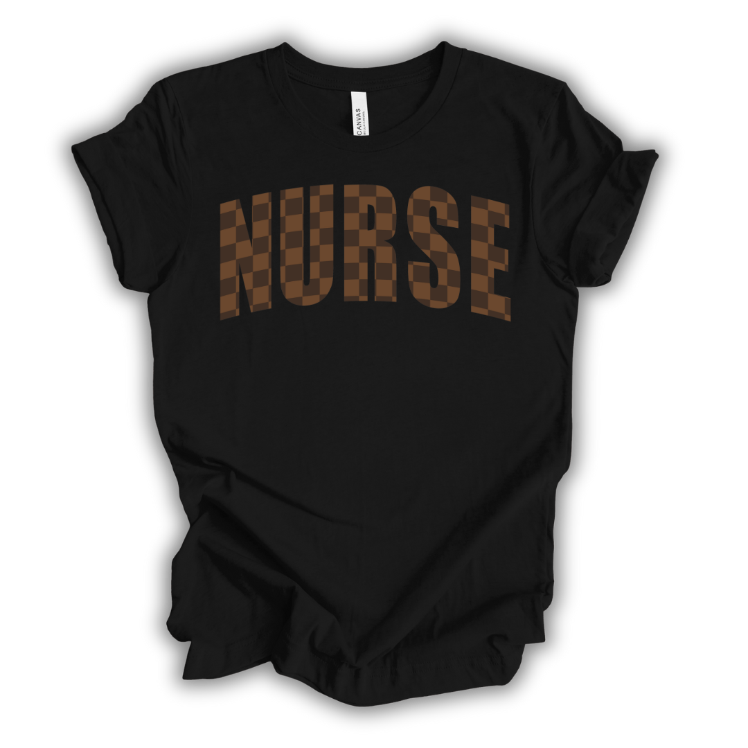 Brown Checkered Nurse