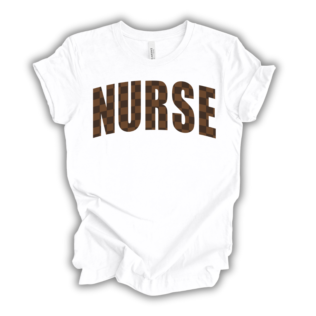 Brown Checkered Nurse
