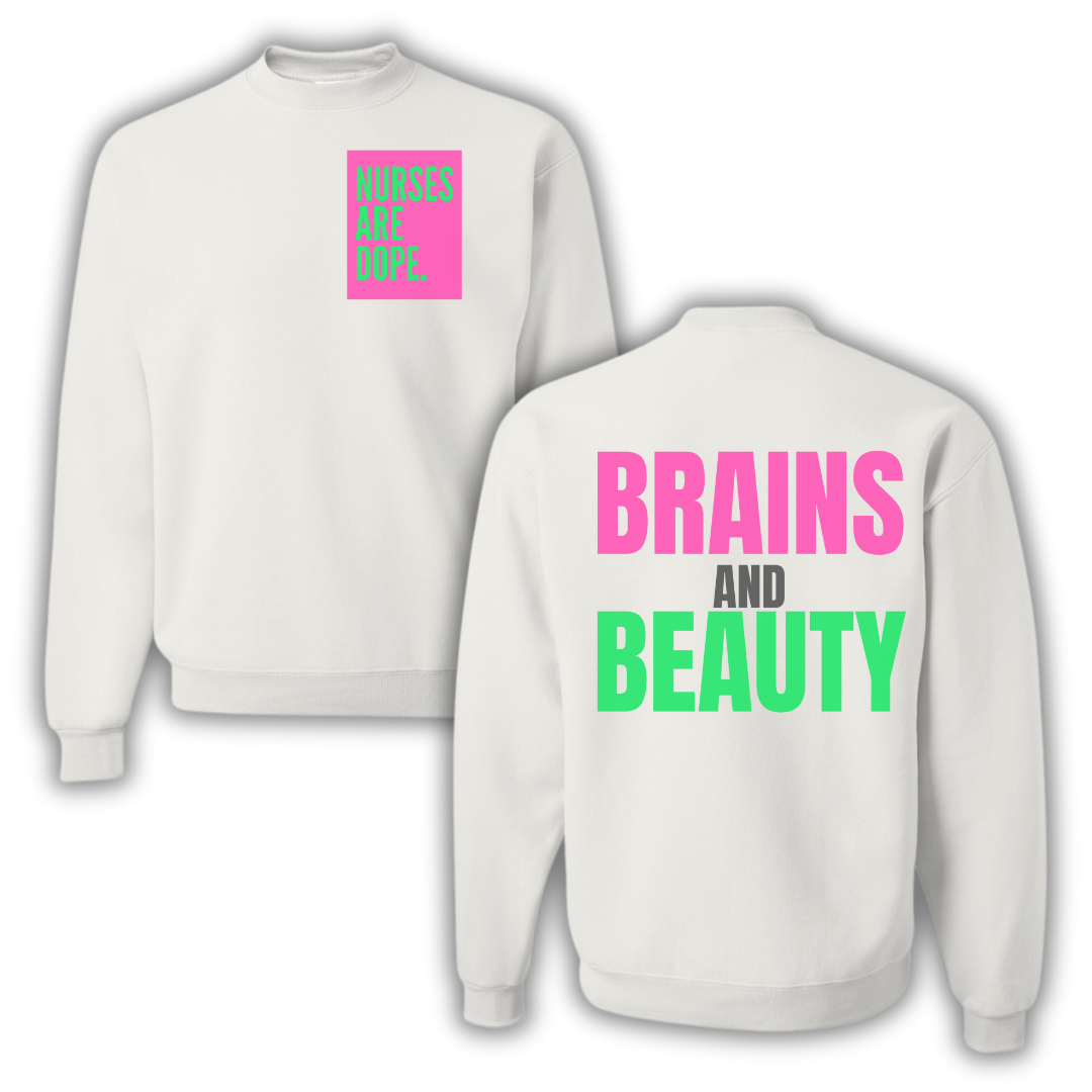 Nurses Are Dope Crewneck