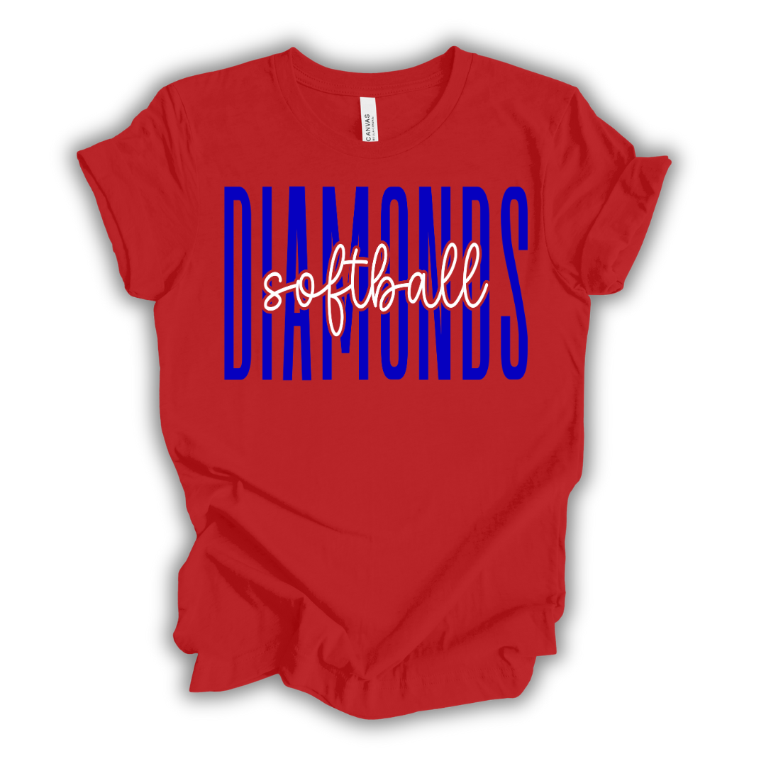 Diamonds Softball Overlay