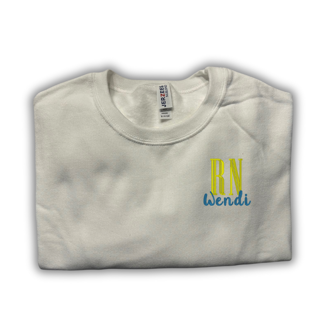 Personalized Nurse Crewneck