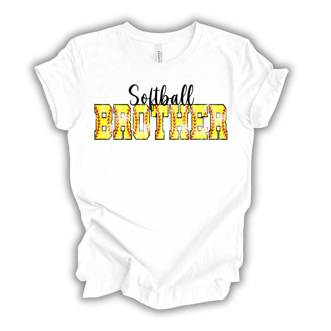 Softball Sibling Distressed