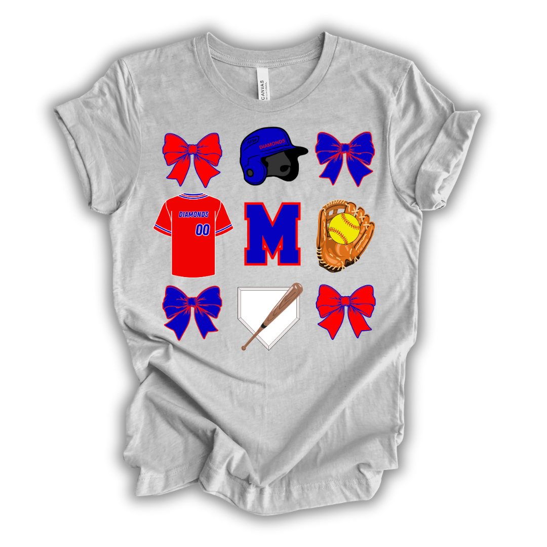 Diamonds Softball Stuff