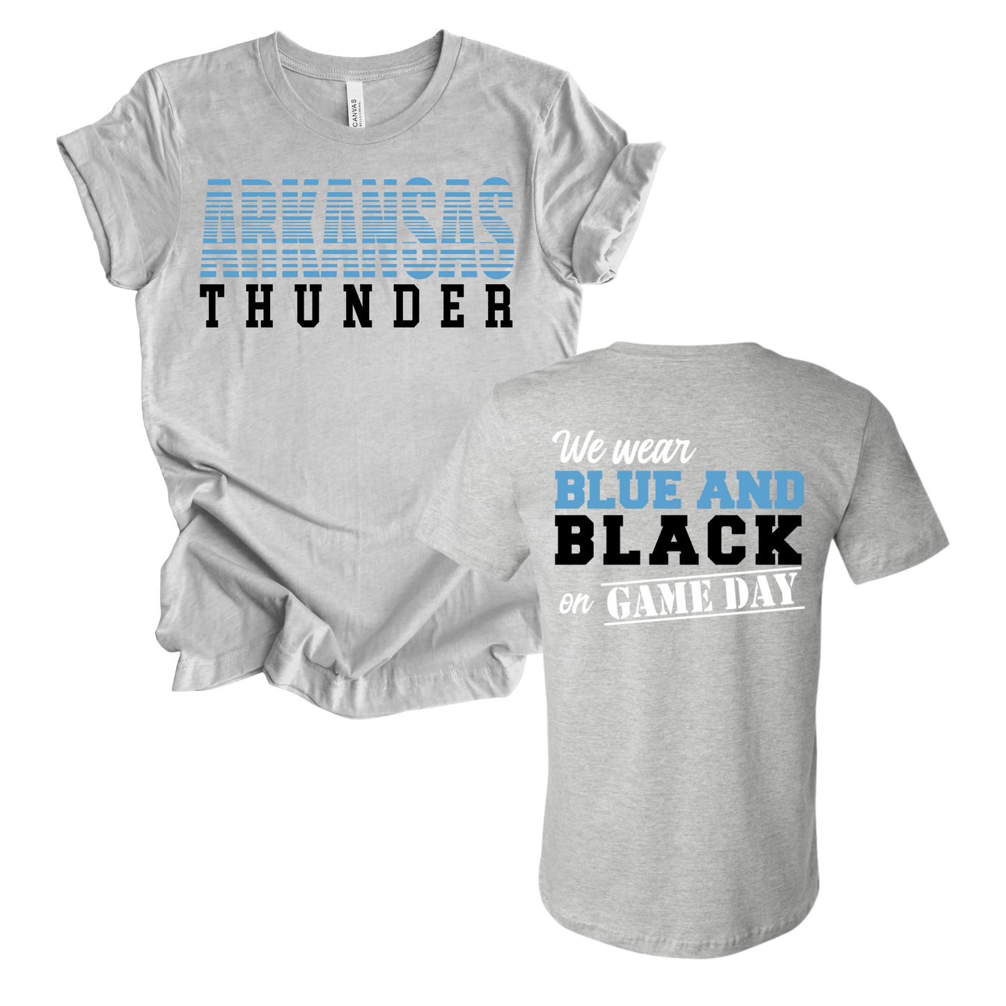 We Wear Blue and Black on Game Day