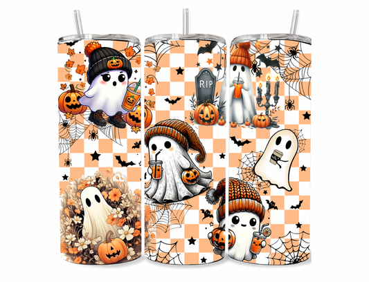 Ghost Halloween Tumbler