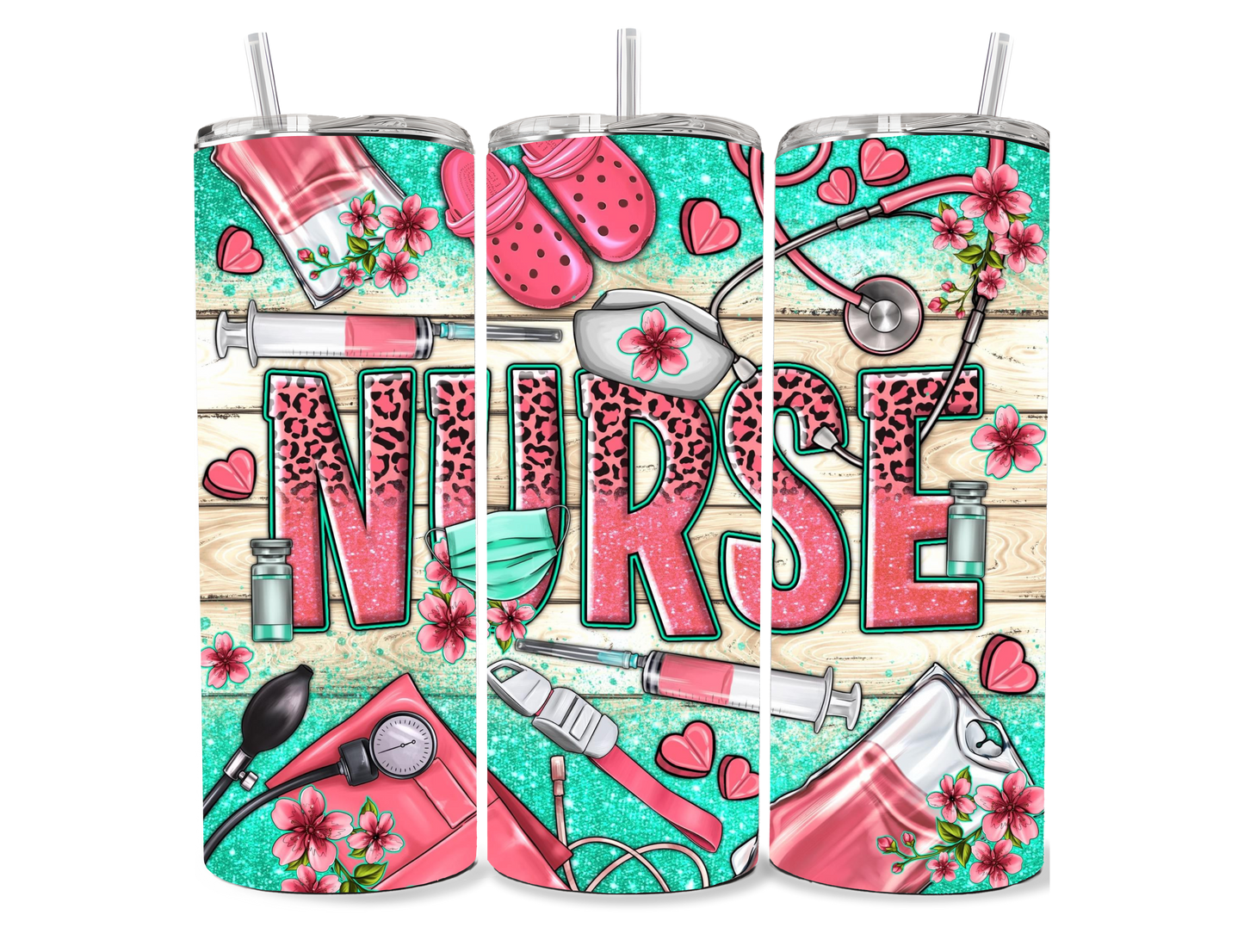 Beach Nurse Tumbler