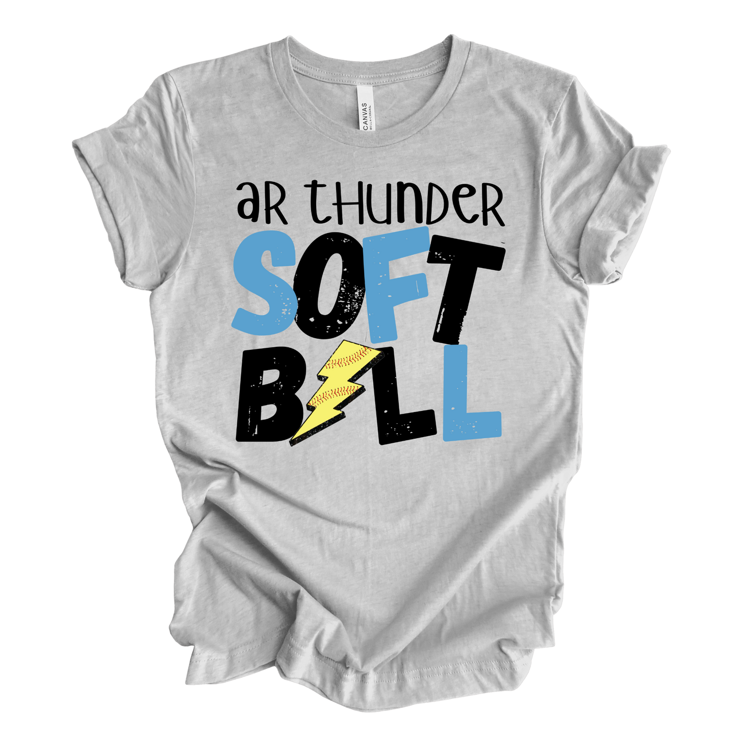 AR Thunder Distressed Softball