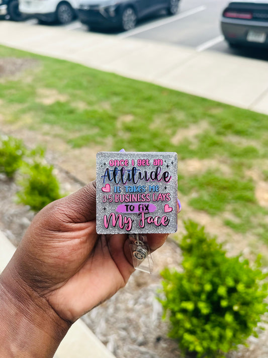 Attitude Badge Reel