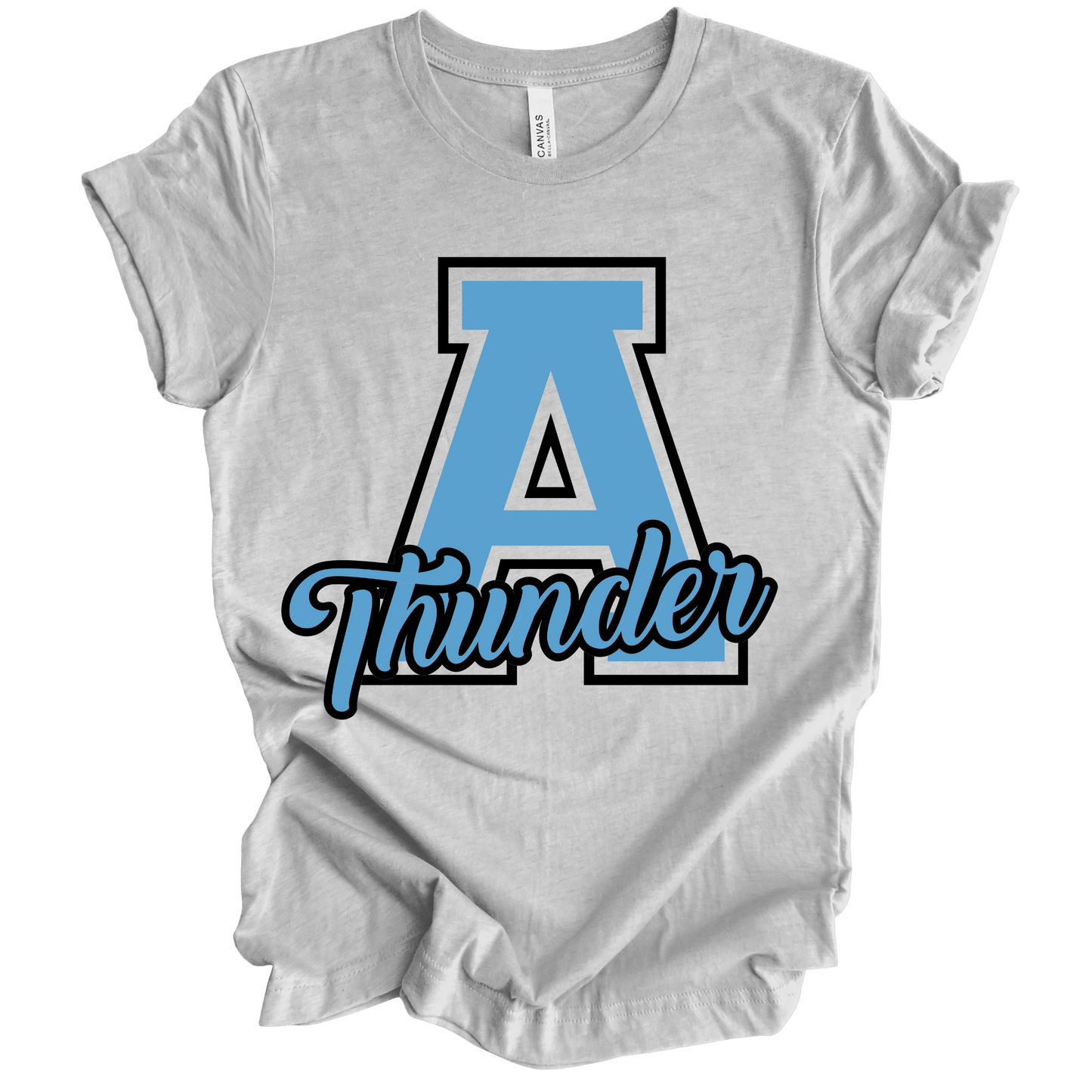 "A" Thunder Fan Shirt (GLITTER)