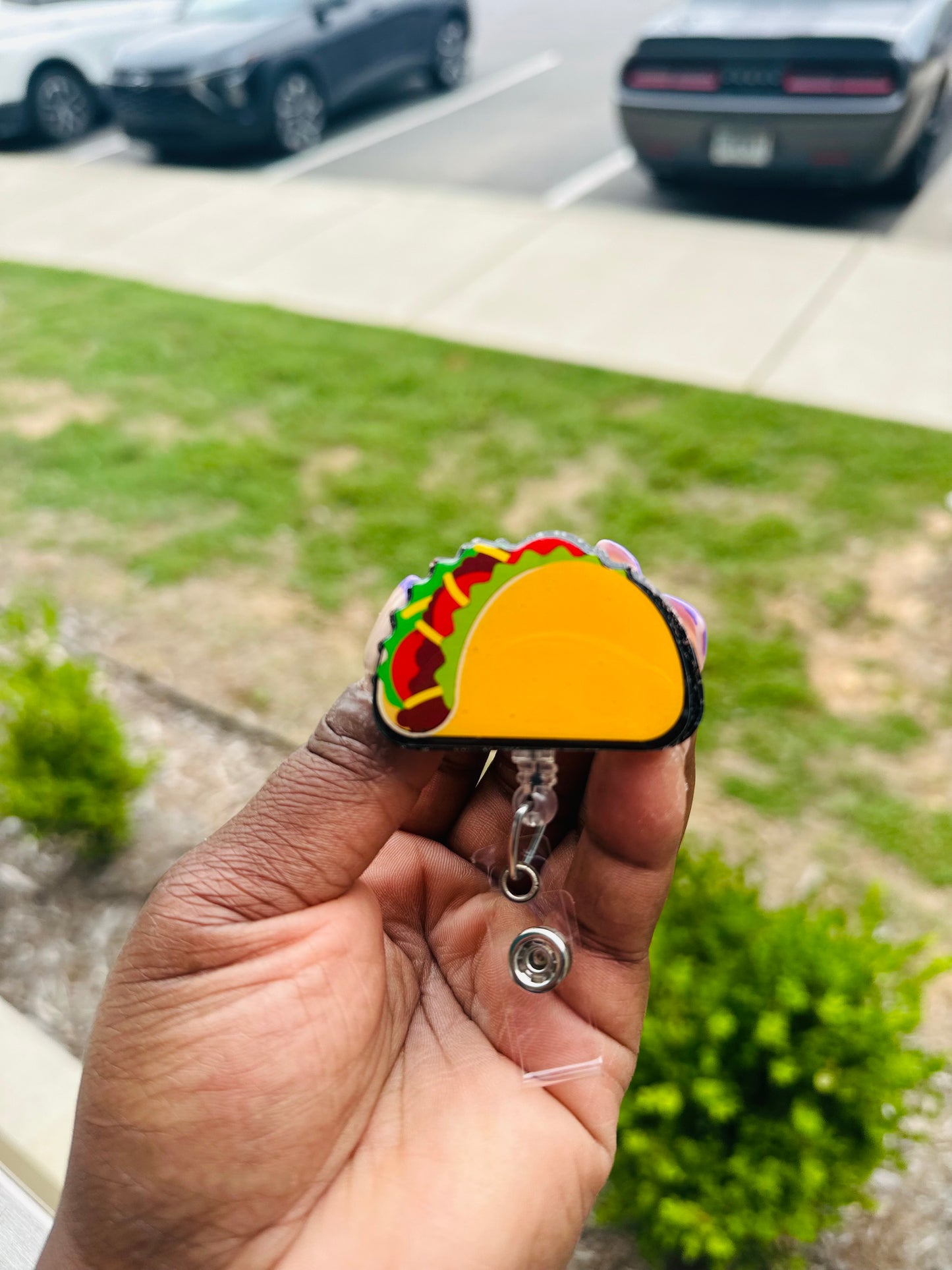 Taco Badge Reel