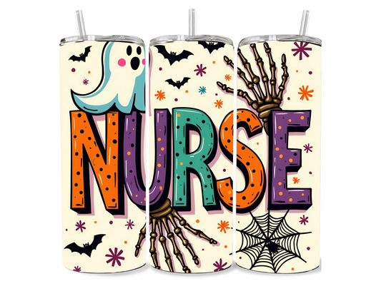 Nurse Halloween Tumbler