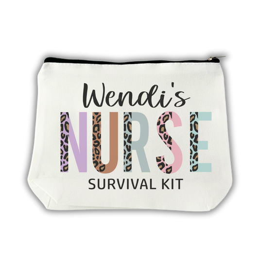 Custom Nurse Survival Kit Pouch
