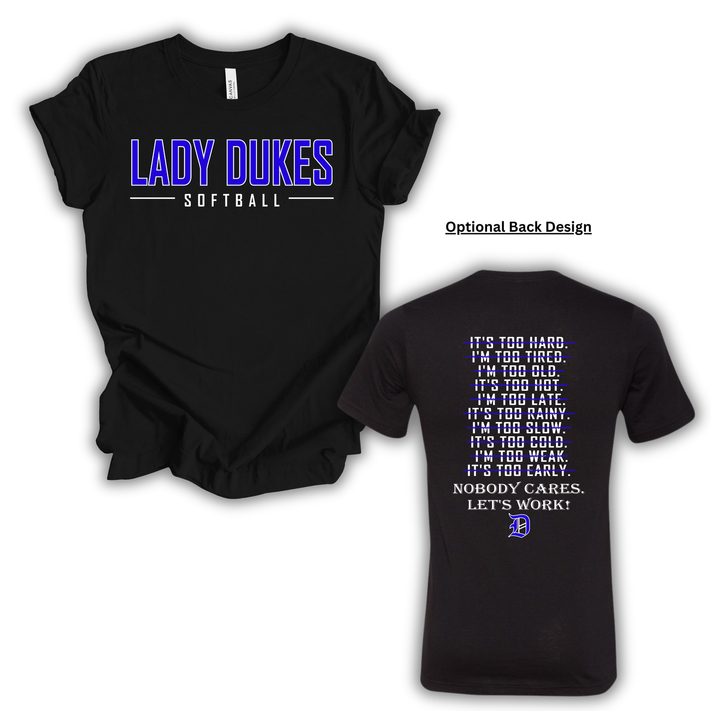Lady Dukes Softball-2