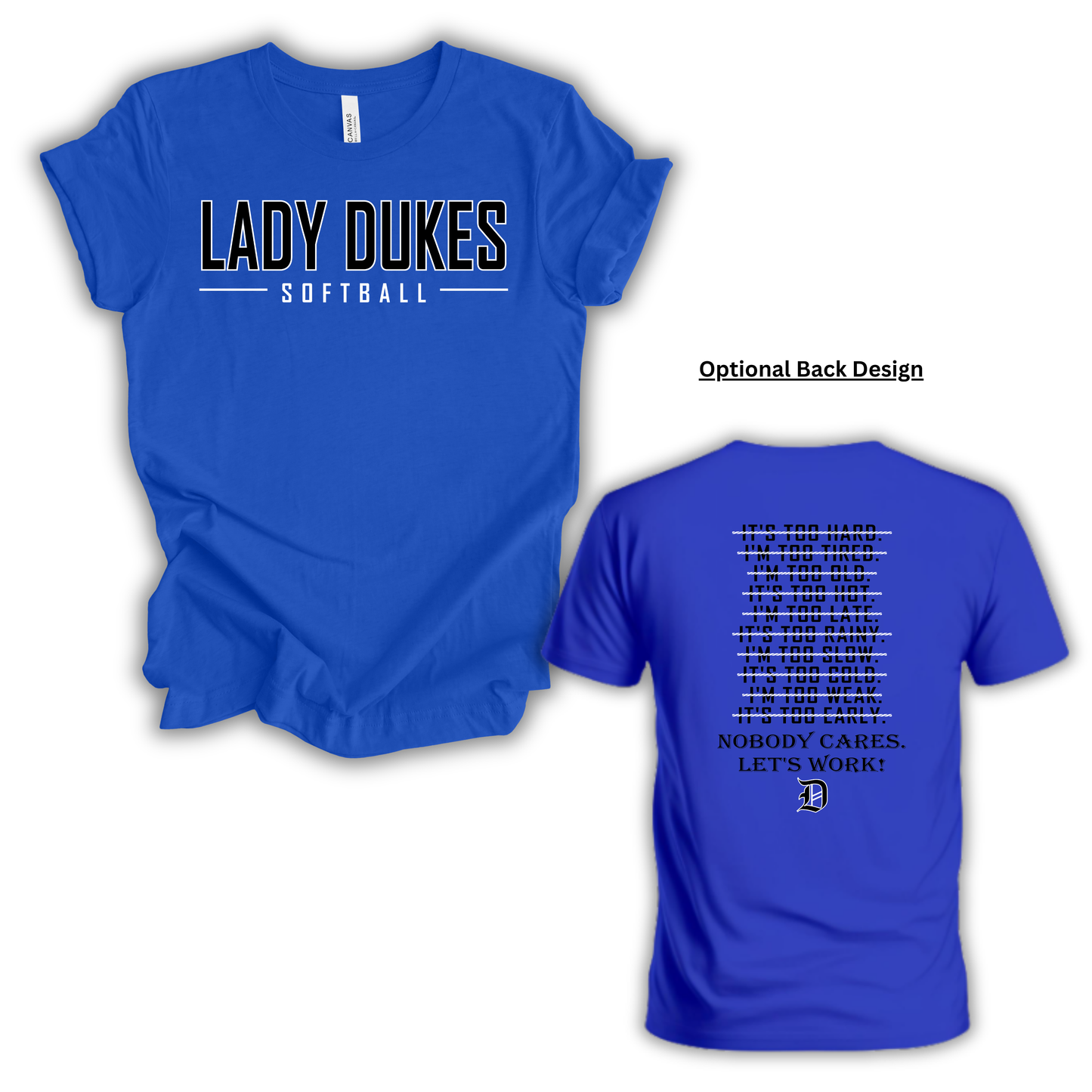 Lady Dukes Softball-2