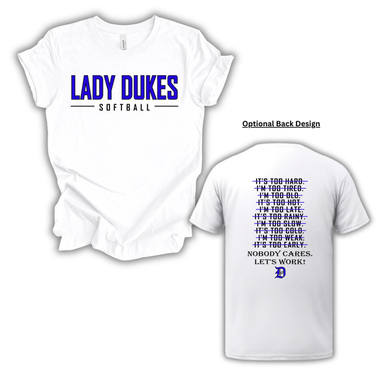 Lady Dukes Softball-2