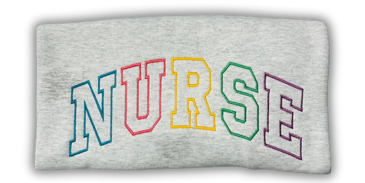 Multicolor Nurse Sweatshirt