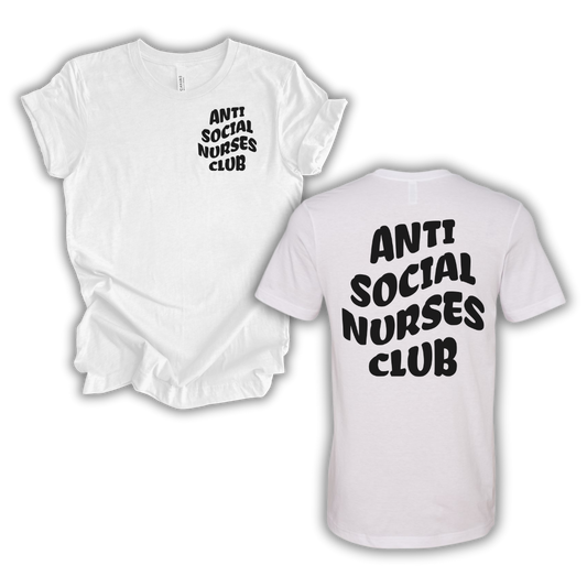 Anti Social Nurses Club T-Shirt
