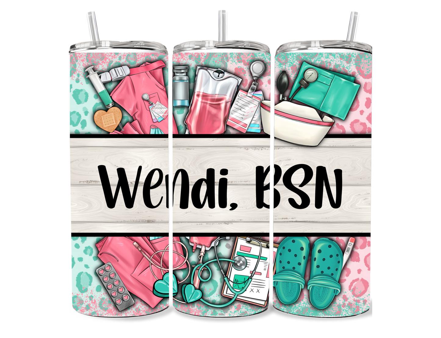 Personalized Nurse Tumbler