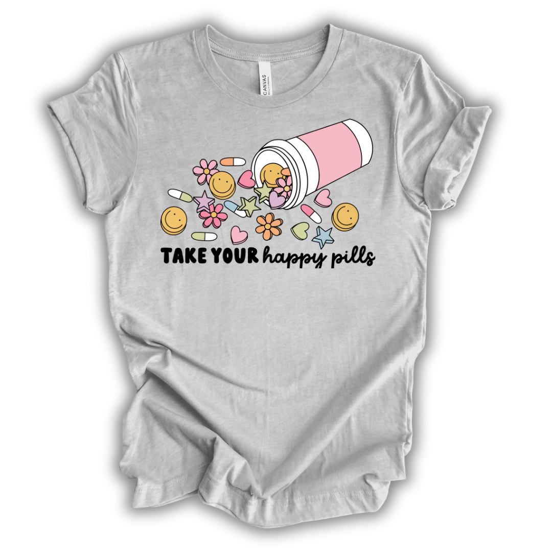 Happy Pills Psych Nurse Shirt