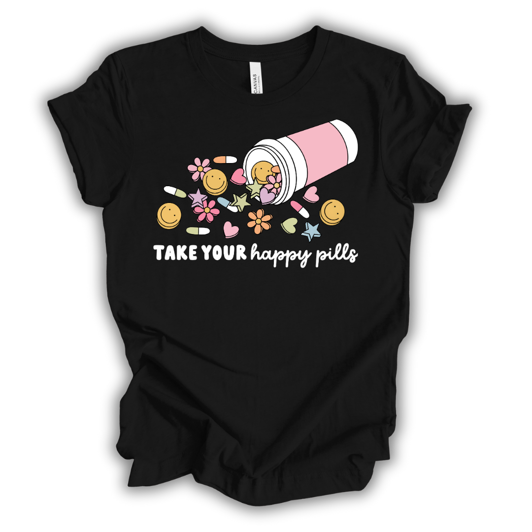 Happy Pills Psych Nurse Shirt