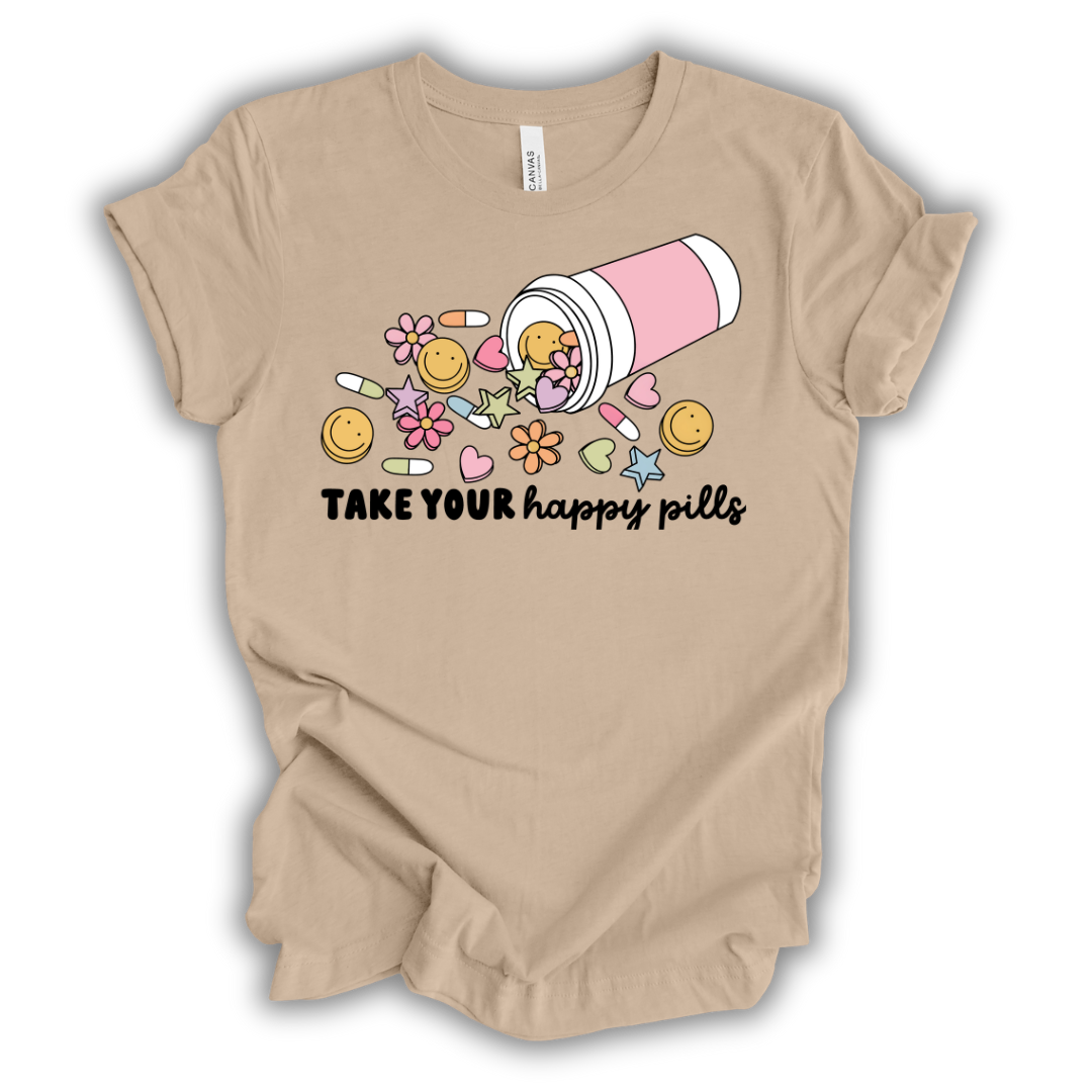 Happy Pills Psych Nurse Shirt