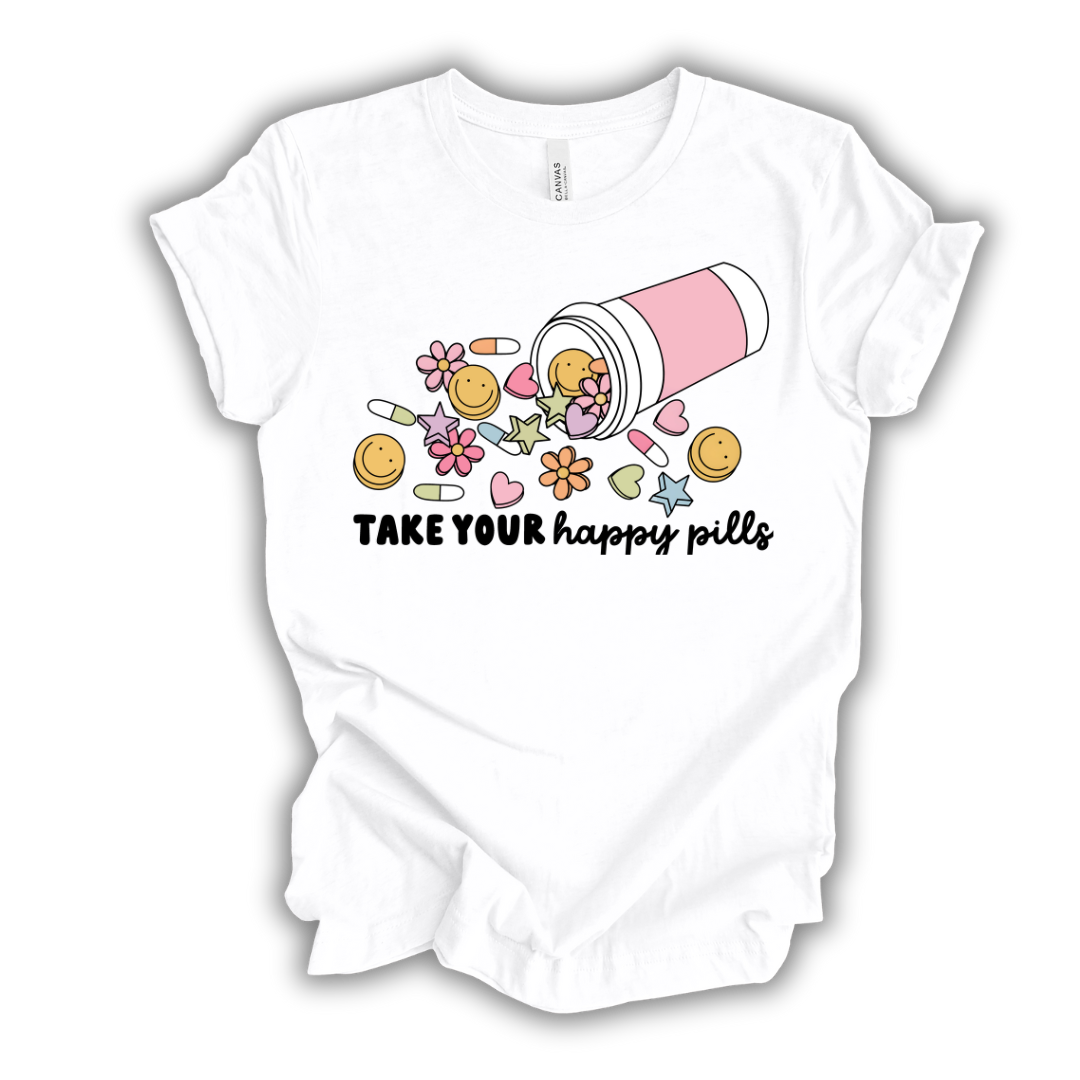 Happy Pills Psych Nurse Shirt