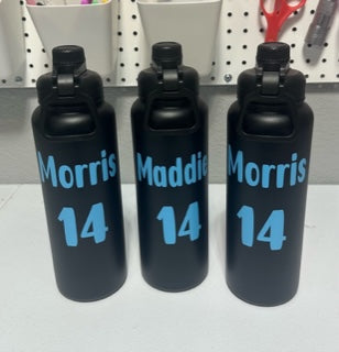 Kristen Morris AR Thunder Water Bottles