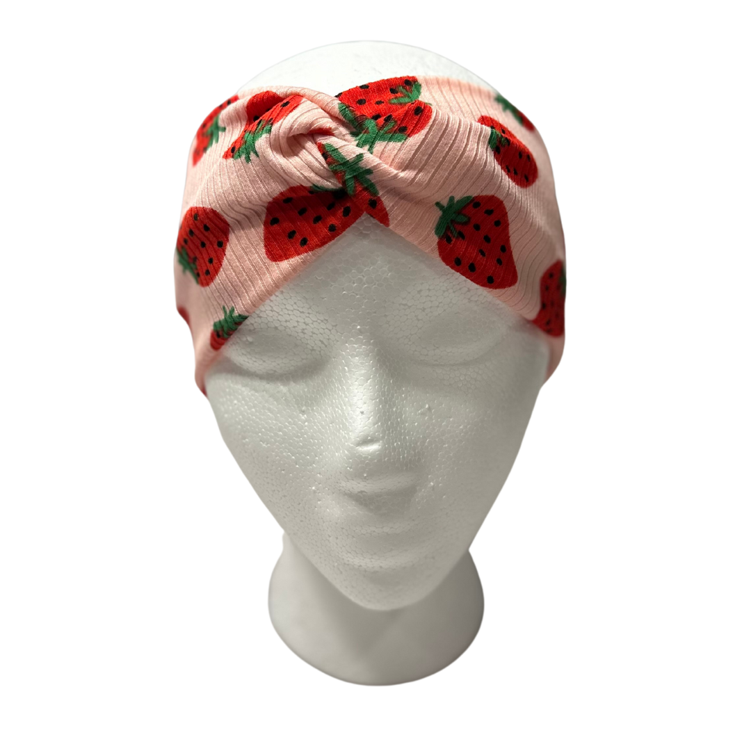 Strawberry Twisted Headband