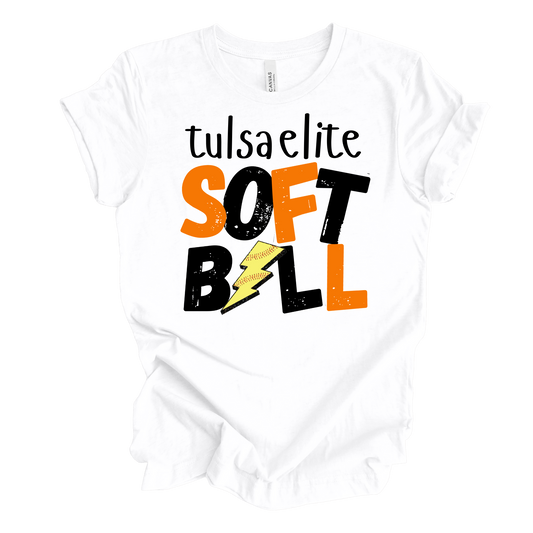 TE Softball Distressed