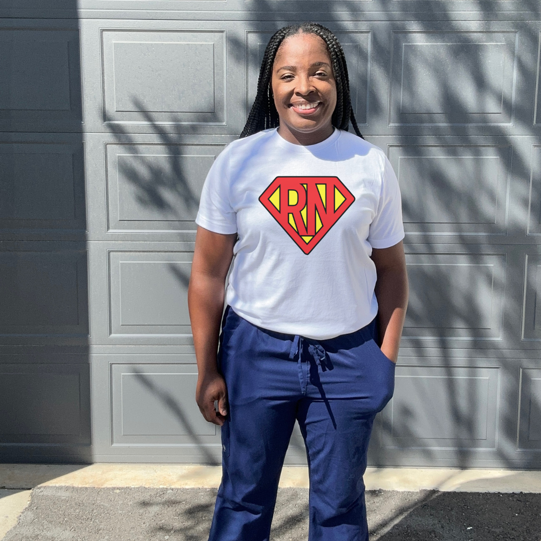 Rn superhero shirt shop